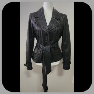 INC || Cute Soft Genuine Leather Jacket (SIZE M)